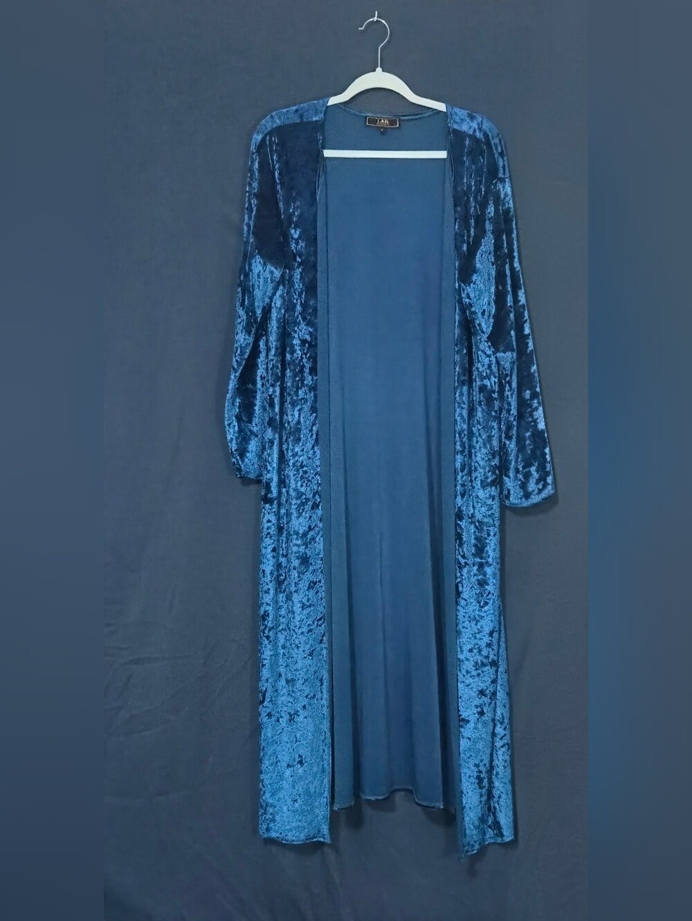 Lucky & Blessed Crushed Velvet Duster - Western Duster - Cowgirl Luxury - Size S